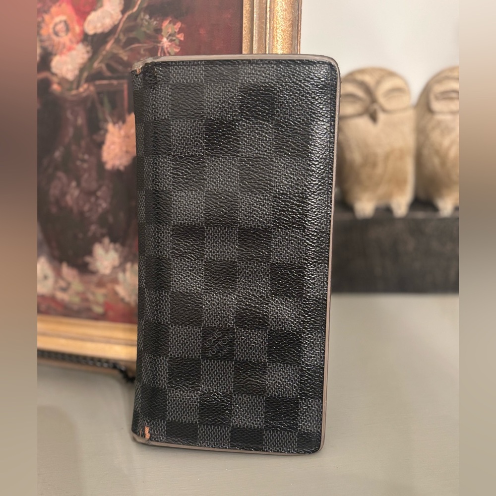 Louis Vuitton Damier Graphite Long Bifold Wallet